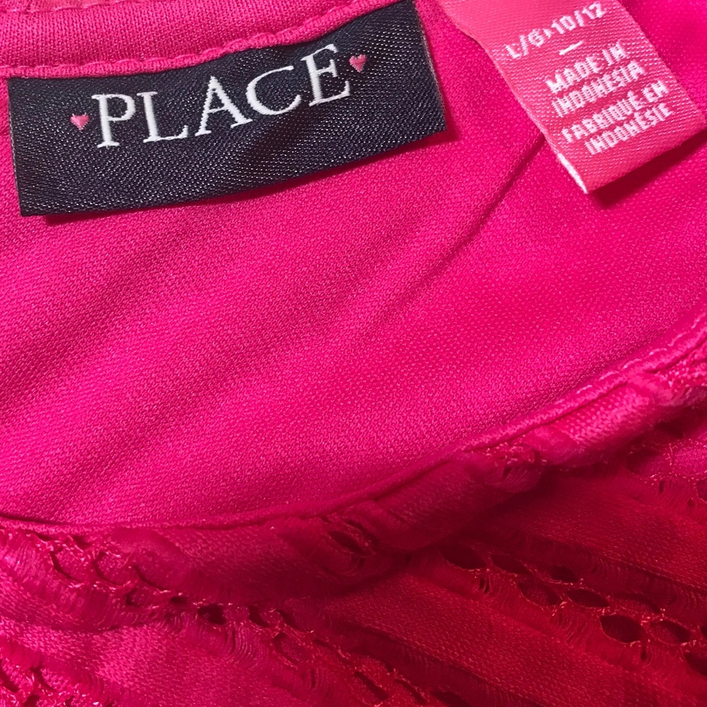PLACE GIRL'S DRESS SIZE 10 - 12 - Picture 3 of 5